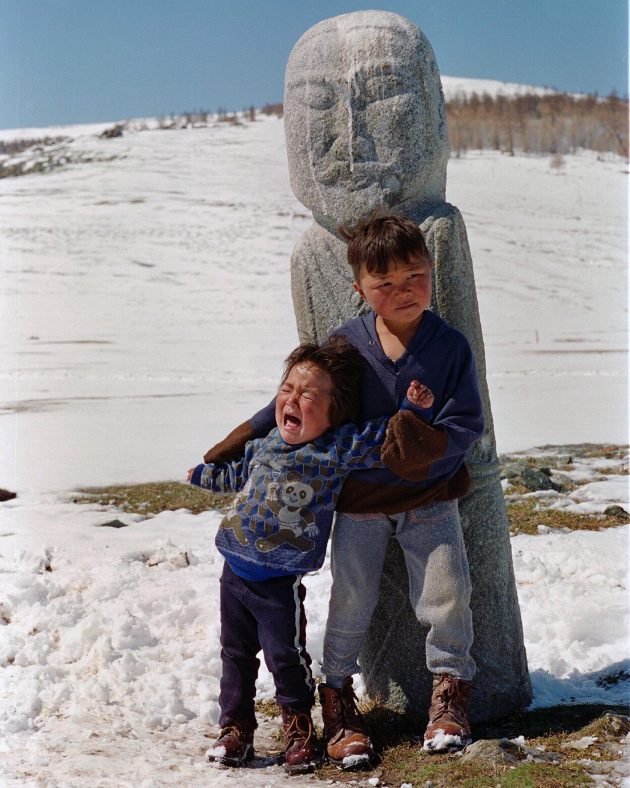 Баян-Өлгий аймаг, заставын хүүхдүүд 1999 он