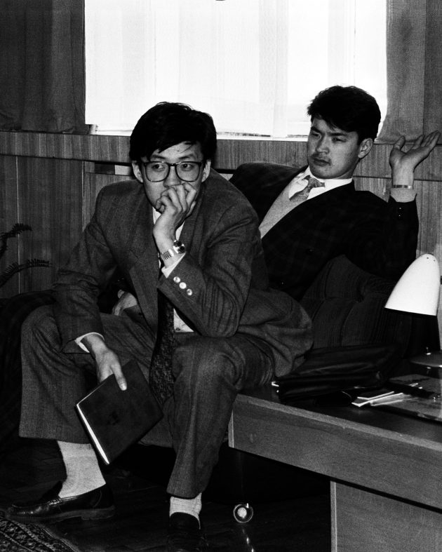 С.Баярцогт, Ч.Сайханбилэг нар 1993 он.